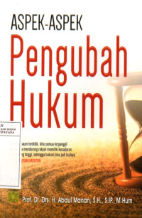 Image of Aspek-Aspek Pengubah Hukum