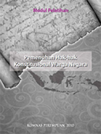 Image of Modul Pelatihan Pemenuhan Hak-Hak Konstitusional Warga Negara