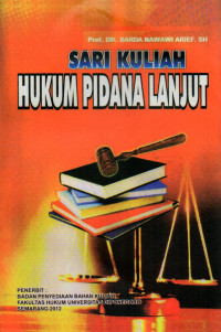 Image of Sari Kuliah Hukum Pidana Lanjut