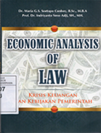 Image of Economic Analysis of Law: Krisis Keuangan dan Kebijakan Pemerintah