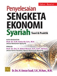 Image of Penyelesaian Sengketa Ekonomi Syariah Teori dan Praktik