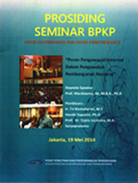 Image of Prosiding Seminar BPKP: Good Governance for Good Performance