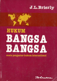 Image of Hukum Bangsa-Bangsa Suatu Pengantar Hukum International