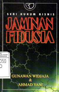 Image of Seri Hukum Bisnis: Jaminan Fidusia