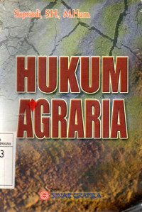 Image of Hukum Agraria