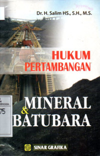 Image of Hukum Pertambangan Mineral dan Batubara