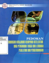 Image of Pedoman Pengembangan Kebijakan Kekayaan Intelektual Bagi Perguruan Tinggi dan Lembaga Penelitian dan Pengembangan