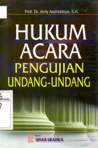 Image of Hukum Acara Pengujian Undang-Undang
