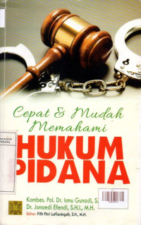 Image of Cepat dan Mudah Memahami Hukum Pidana