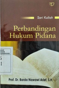 Image of Perbandingan Hukum Pidana
