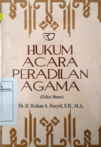 Image of Hukum Acara Peradilan Agama (Edisi Baru)