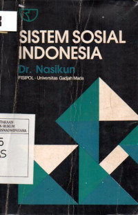 Image of Sistem Sosial Indonesia