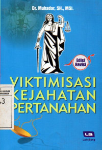 Image of Viktimisasi Kejahatan Pertanahan