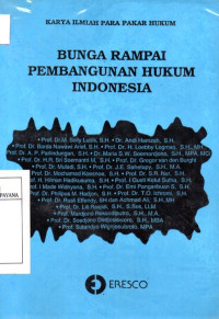 Image of Bunga Rampai Pembangunan Hukum Indonesia