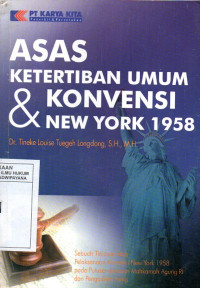 Image of Asas Ketertiban Umum dan Konvensi New York 1958