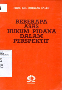 Image of Beberapa Asas Hukum Pidana Dalam Perspektif