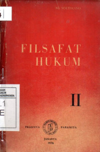 Image of Filsafat Hukum II