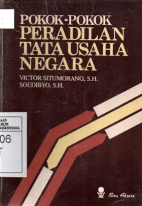 Image of Pokok-Pokok Peradilan Tata Usaha Negara