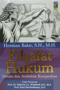 Image of Filsafat Hukum: Desain dan Arsitektur Kesejahteraan