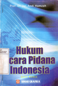 Image of Hukum Acara Pidana Indonesia