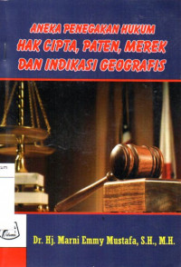 Image of Aneka Penegakan Hukum Hak Cipta, Paten, Merek dan Indikasi Geografis