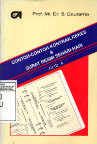 Image of Contoh-Contoh Kontrak, Rekes dan Surat Resmi Sehari-Hari