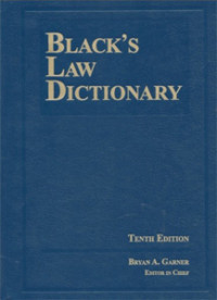 Image of Black’s Law Dictionary 10th Edition
