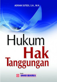 Image of Hukum Hak Tanggungan