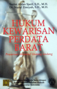 Image of Hukum Kewarisan Perdata Barat: Pewarisan Menurut Undang-Undang