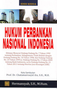 Image of Hukum Perbankan Nasional Indonesia