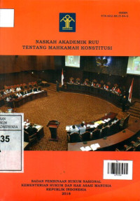 Image of Naskah Akademik RUU Tentang Mahkamah Konstitusi