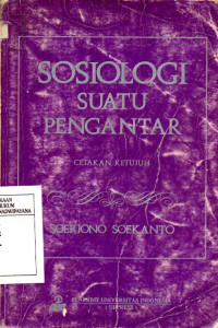 Image of Sosiologi Suatu Pengantar