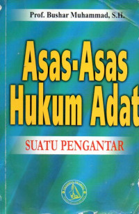 Image of Asas-Asas Hukum Adat Suatu Pengantar