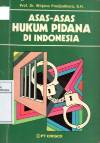 Image of Asas-Asas Hukum Pidana di Indonesia