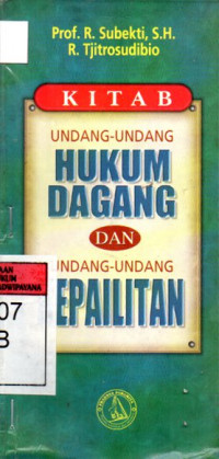 Image of Kitab Undang-Undang Hukum Dagang dan Undang-Undang Kepailitan