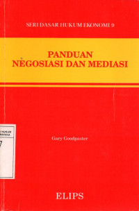 Image of Panduan Negosiasi dan Mediasi